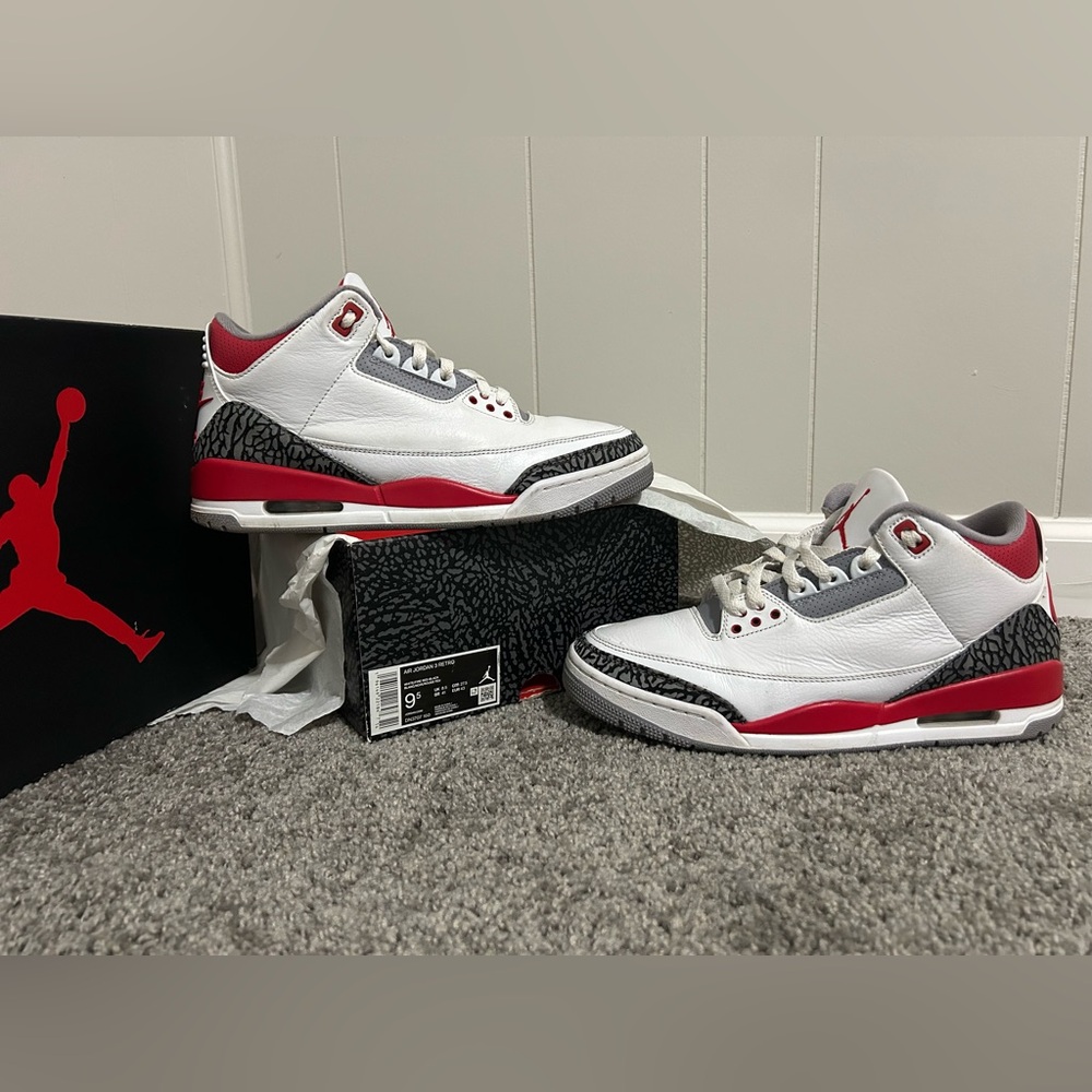 Jordan 3s Fire Red